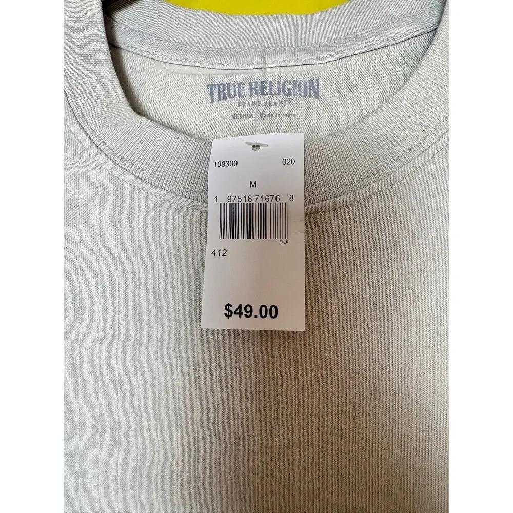 NWT - Medium True Religion Men's Classic Cotton Short Sleeve